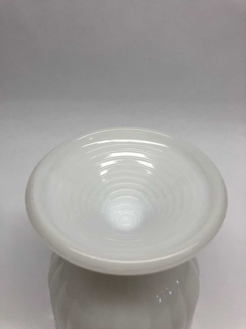Vintage Vase Milk Glass