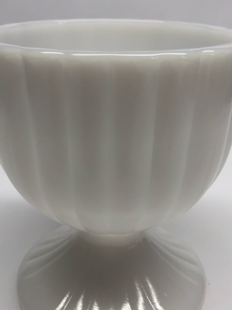 Vintage Vase Milk Glass