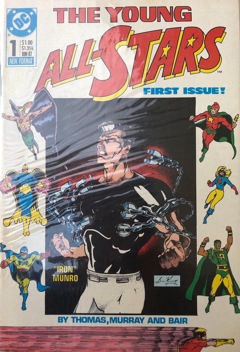 The Young All Stars Iron Munro No 1 DC Comic Book Etsy