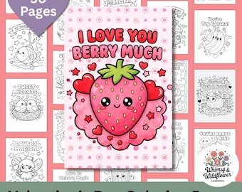 Dibujos para colorear de San Valentín para niños, actividades para niños, actividades preescolares