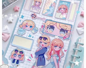 Sticker | 1989 Era Original Illustration |Vinyl Sticker |Laptop Journal Decor