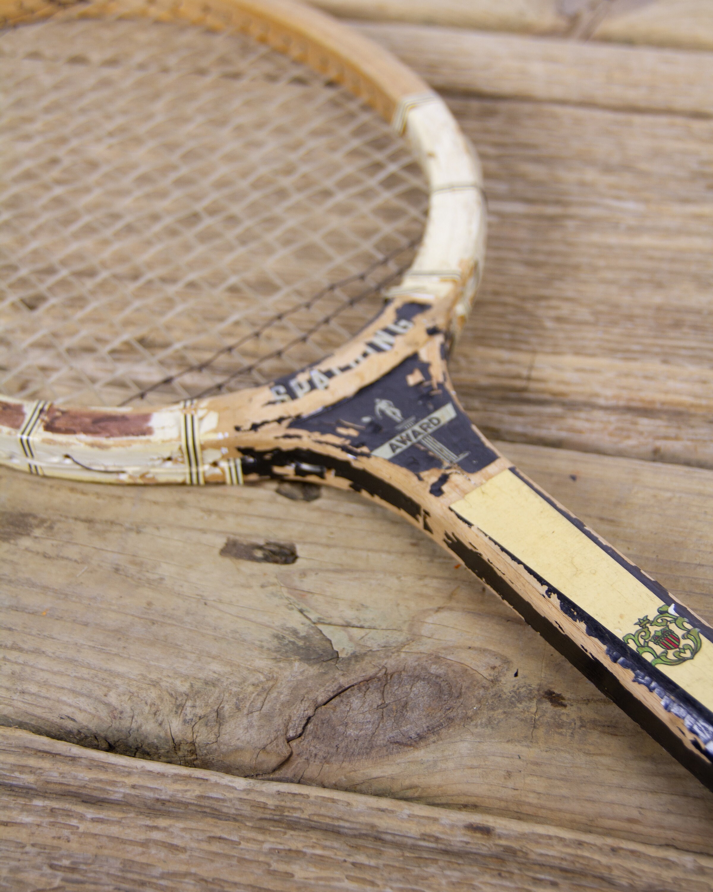 spalding award tennis racket