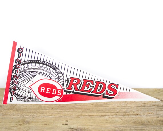 Vintage Boston Red Sox Pennant / Red Sox Collectible / Large MLB Baseball Souvenir Felt Pennant