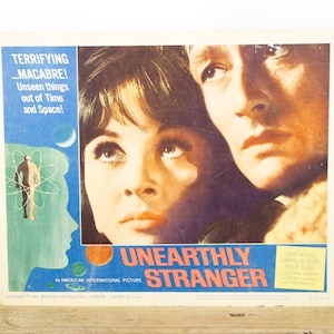 Unearthly Stranger - Original 11x14 Movie Lobby Card from 1964 (64/174) - Movie Theater Room Decor Collectible - Horror, Sci-Fi, Space