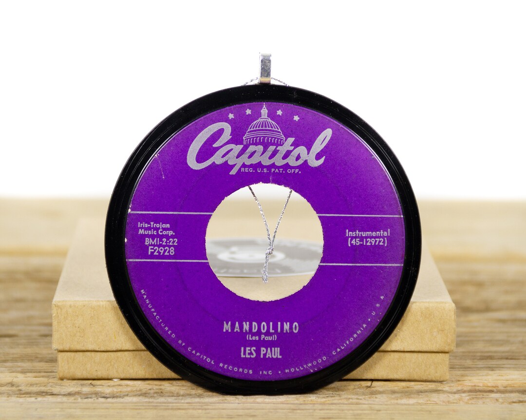 Vintage Les Paul mandolino Vinyl Record Christmas Etsy