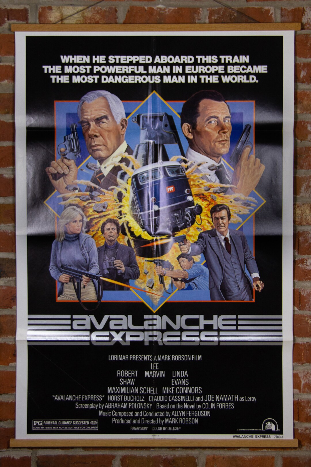 1979年の映画『アバランチ・エクスプレス』ポスター - オリジナル 27
