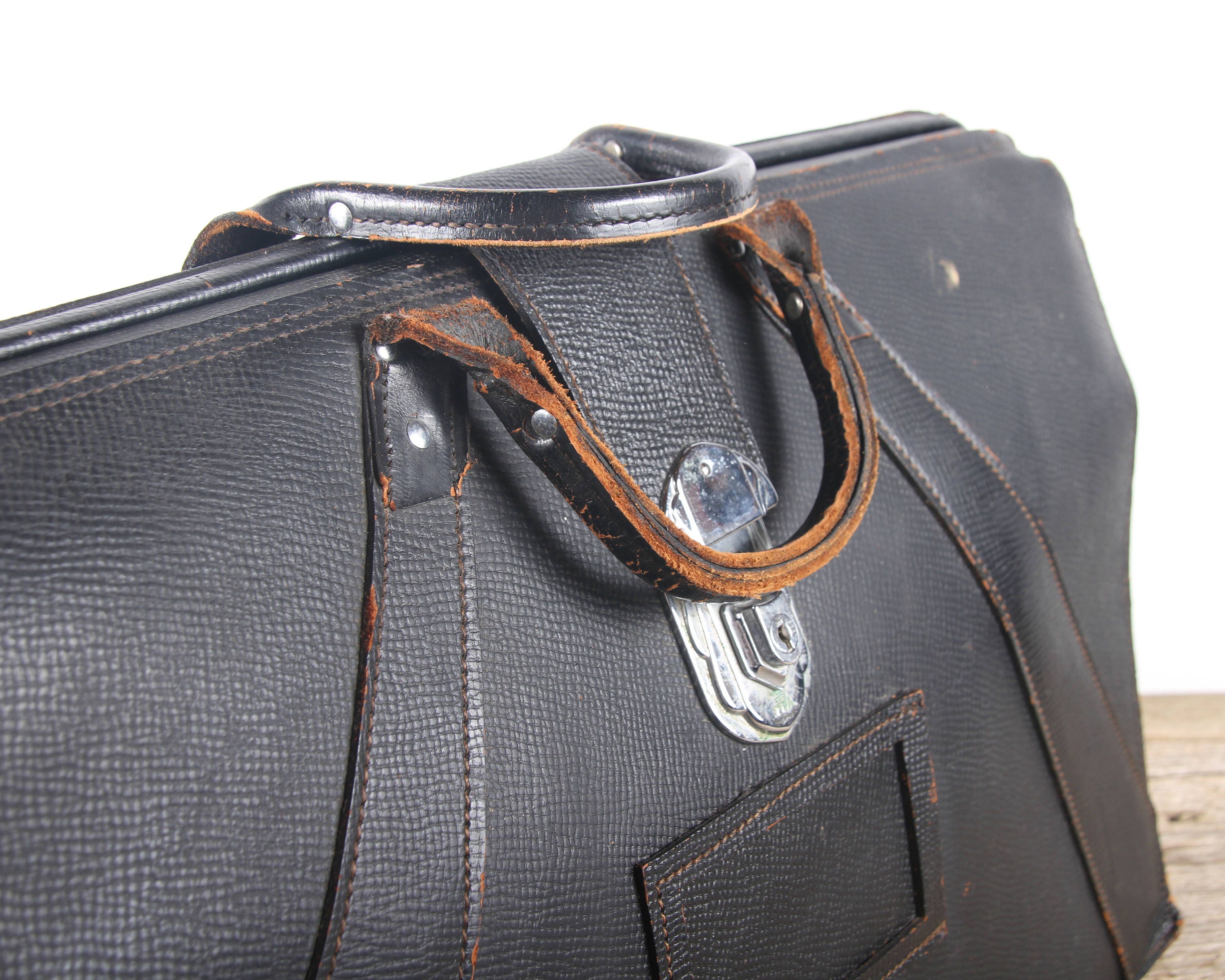 pilot briefcase leather