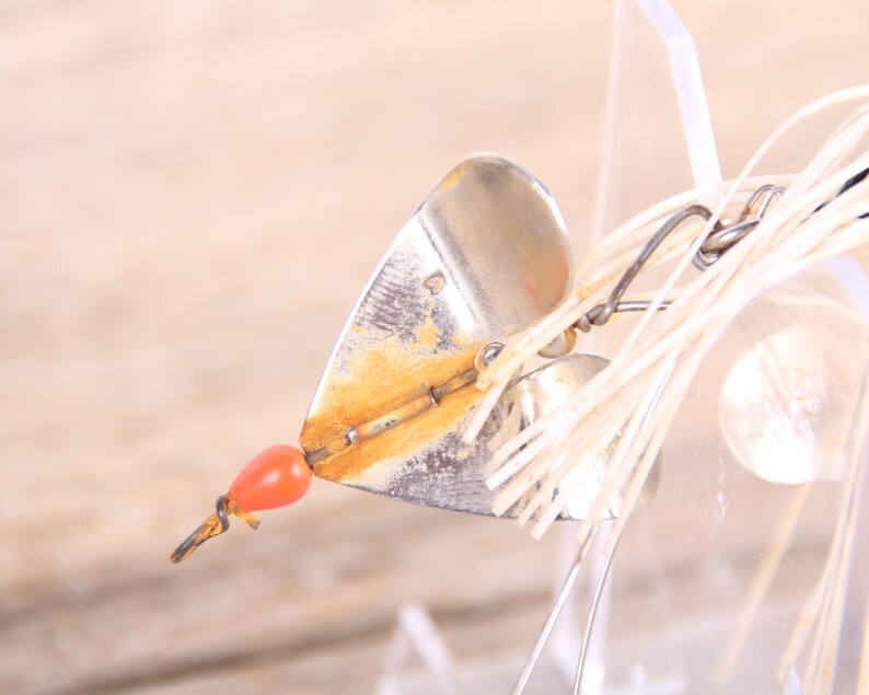 Vintage Blue Fox Spinner Fishing Lure / Metal Fishing Lures / Etsy