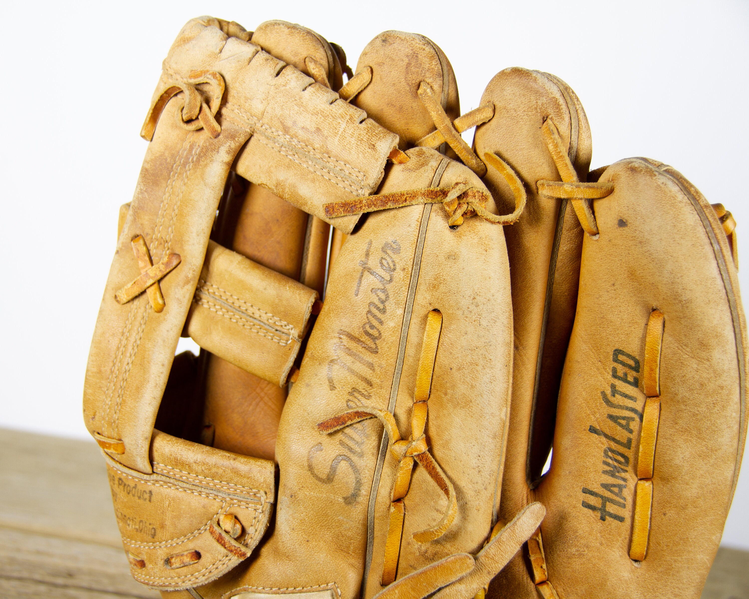Vintage Reach Company M1000 Super Monster Leather Baseball Glove