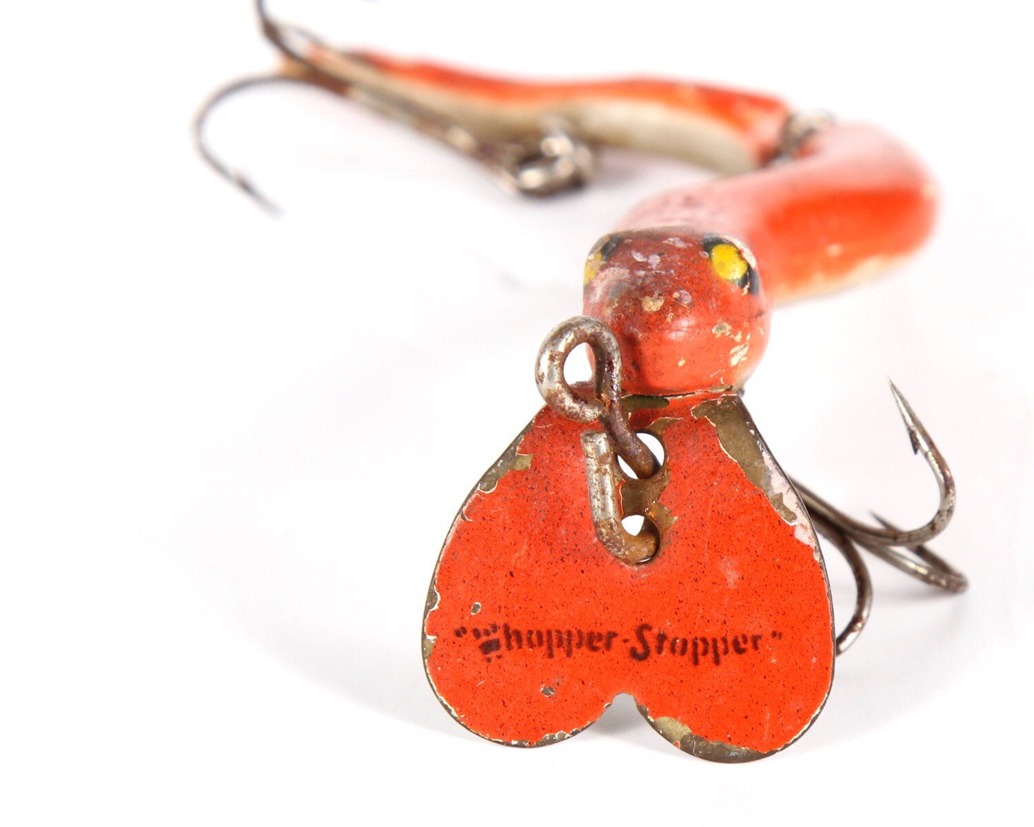 Fishing Decor / Vintage Fishing Lure / Hopper Stopper Fishing Lure