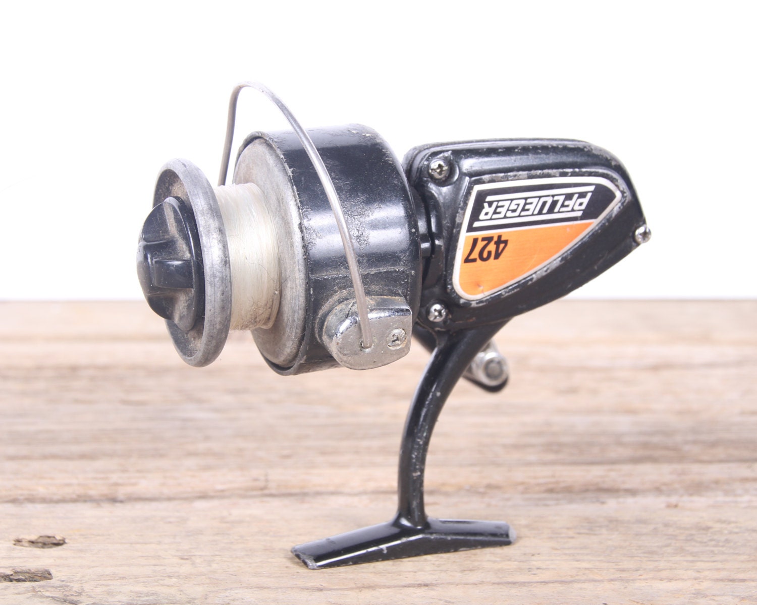 Antique Fishing Reel / Pflueger Akron No 1893 Bait Casting Fishing Reel