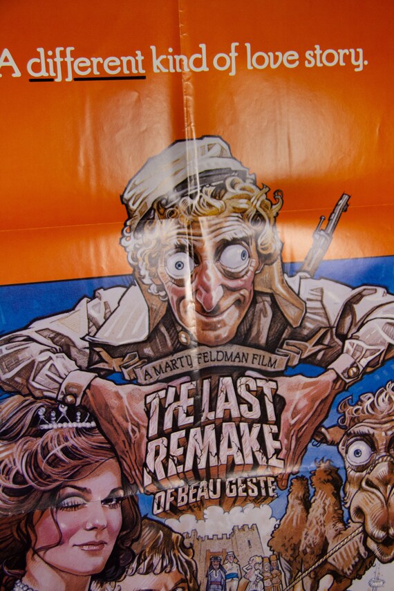 The Last Remake of Beau Geste レトロ　映画ポスター Amazon.com: The Last Remake of Beau Geste : Michael York
