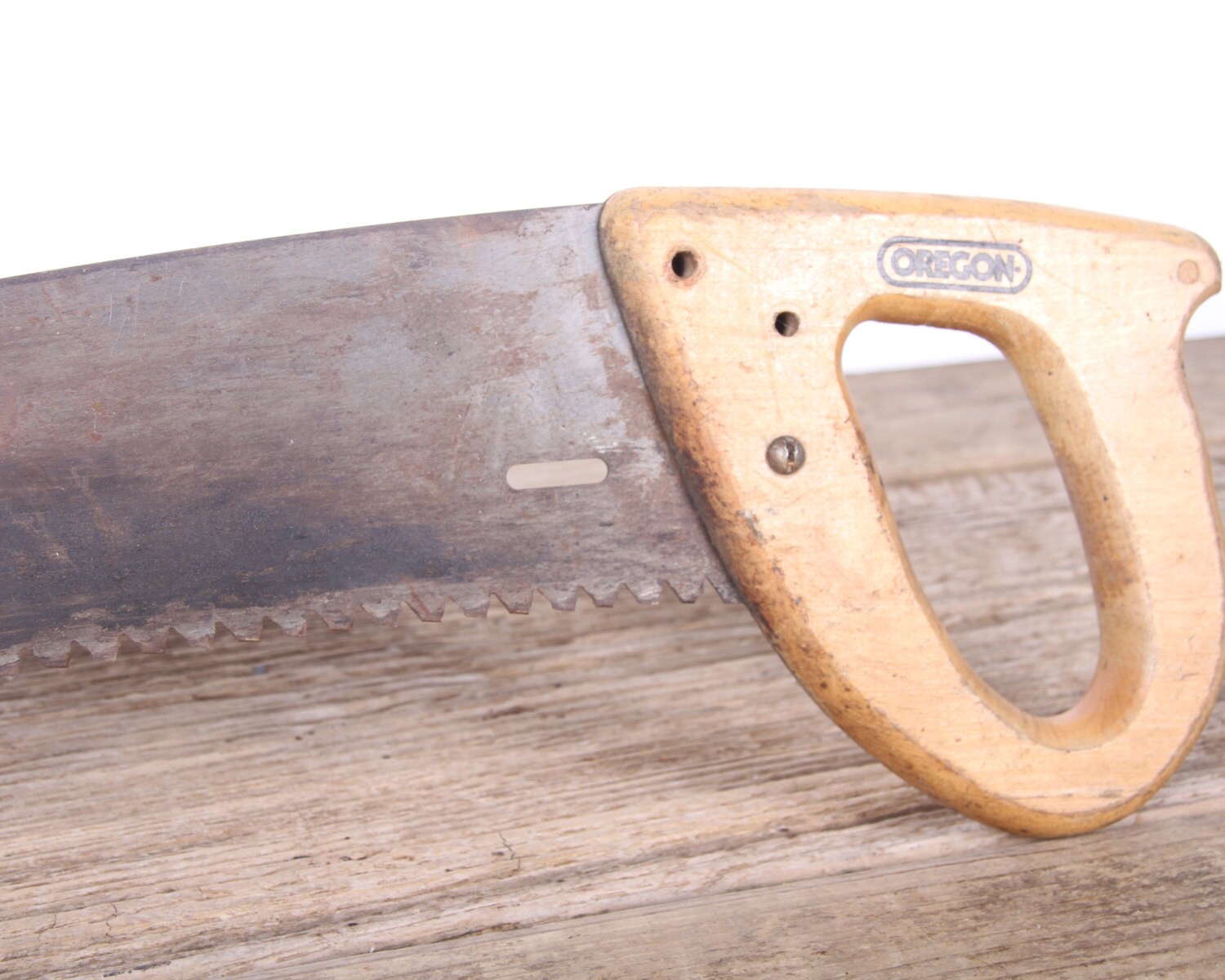 Vintage Hand Saw / Oregon Antique Saw / Old Metal Saw / Vintage Tool