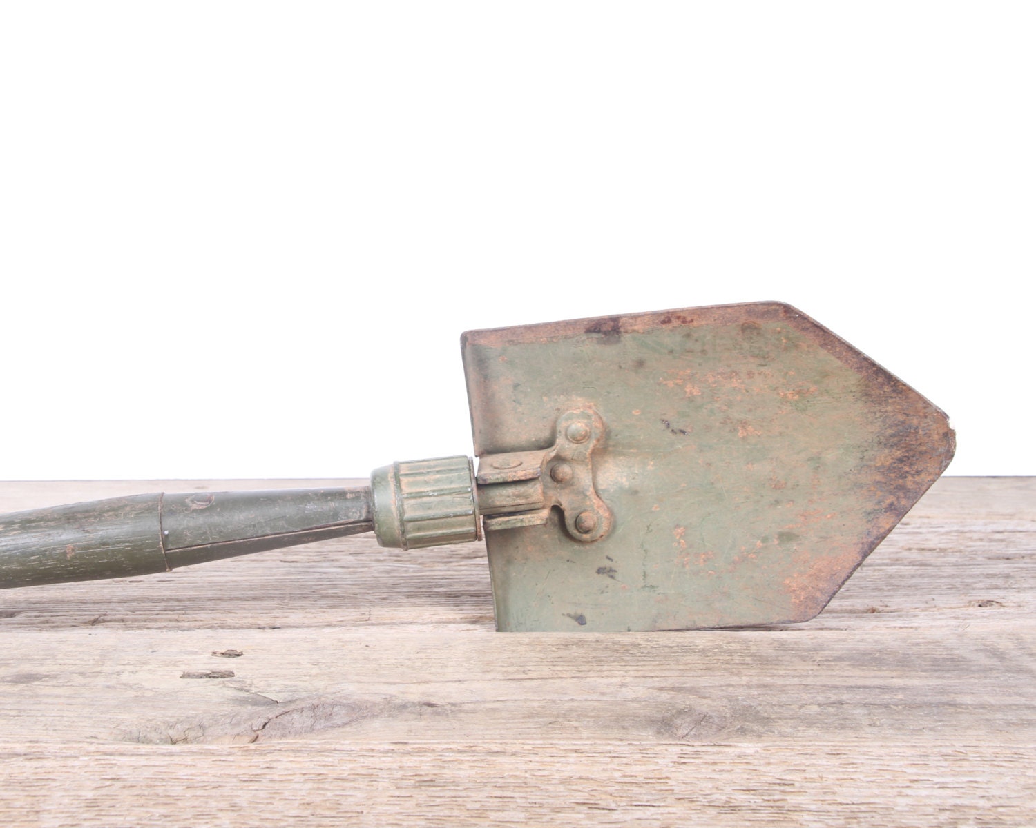 vintage folding shovel