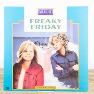 Vintage Disney Freaky Friday LaserDisc Movie / Disney Collectible / Movie Decor Collectible