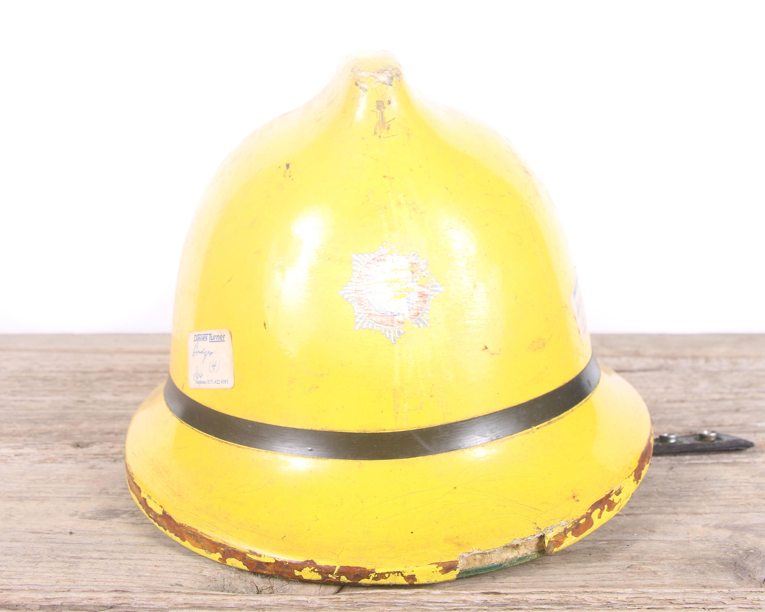 Vintage English Fireman's Helmet / England Cromwell Fire Pro Helmet