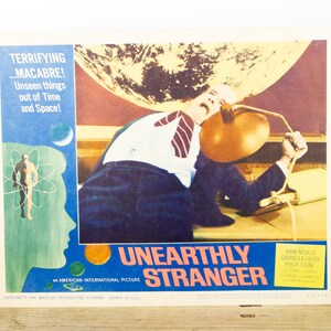 Unearthly Stranger - Original 11x14 Movie Lobby Card from 1964 (64/174) - Movie Theater Room Decor Collectible - Horror, Sci-Fi, Space