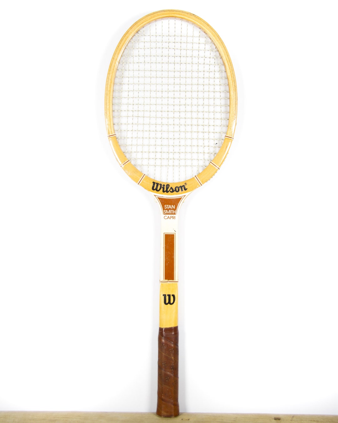Vintage Wilson Stan Smith Capri Wooden Tennis Racquet Antique Wood Tennis Racket Sports Decor Etsy