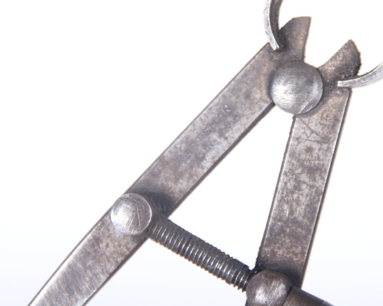 Vintage Antique Caliper / Industrial Tool / Industrial Decor / Metal