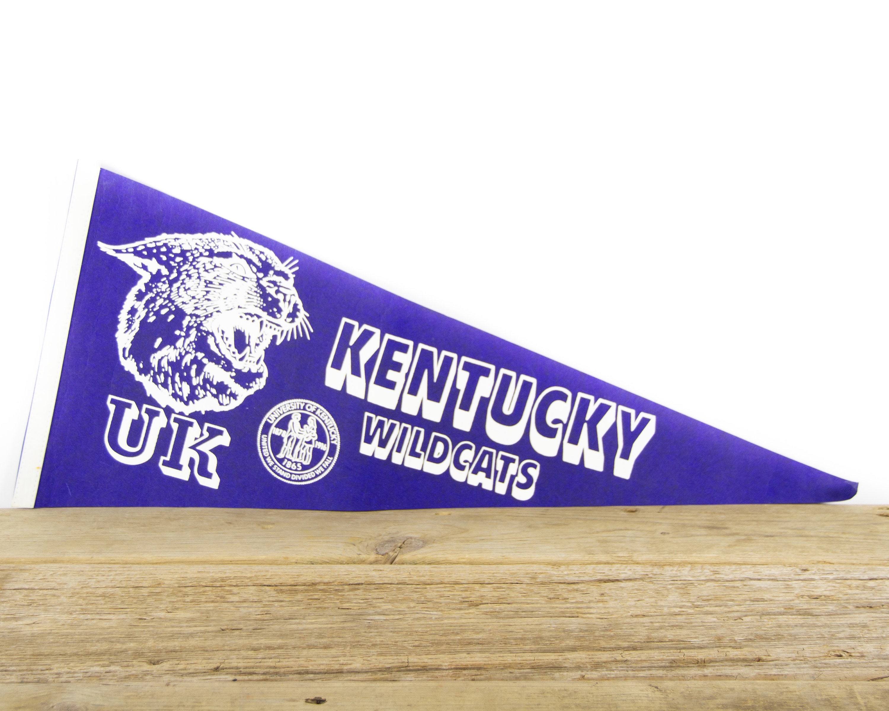 Vintage University of Kentucky Wildcats Felt Pennant / UK Basketball Football Soccer Souvenir ... Vintage University of Kentucky Wildcats Felt Pennant / UK Basketball Football Soccer Souvenir ...