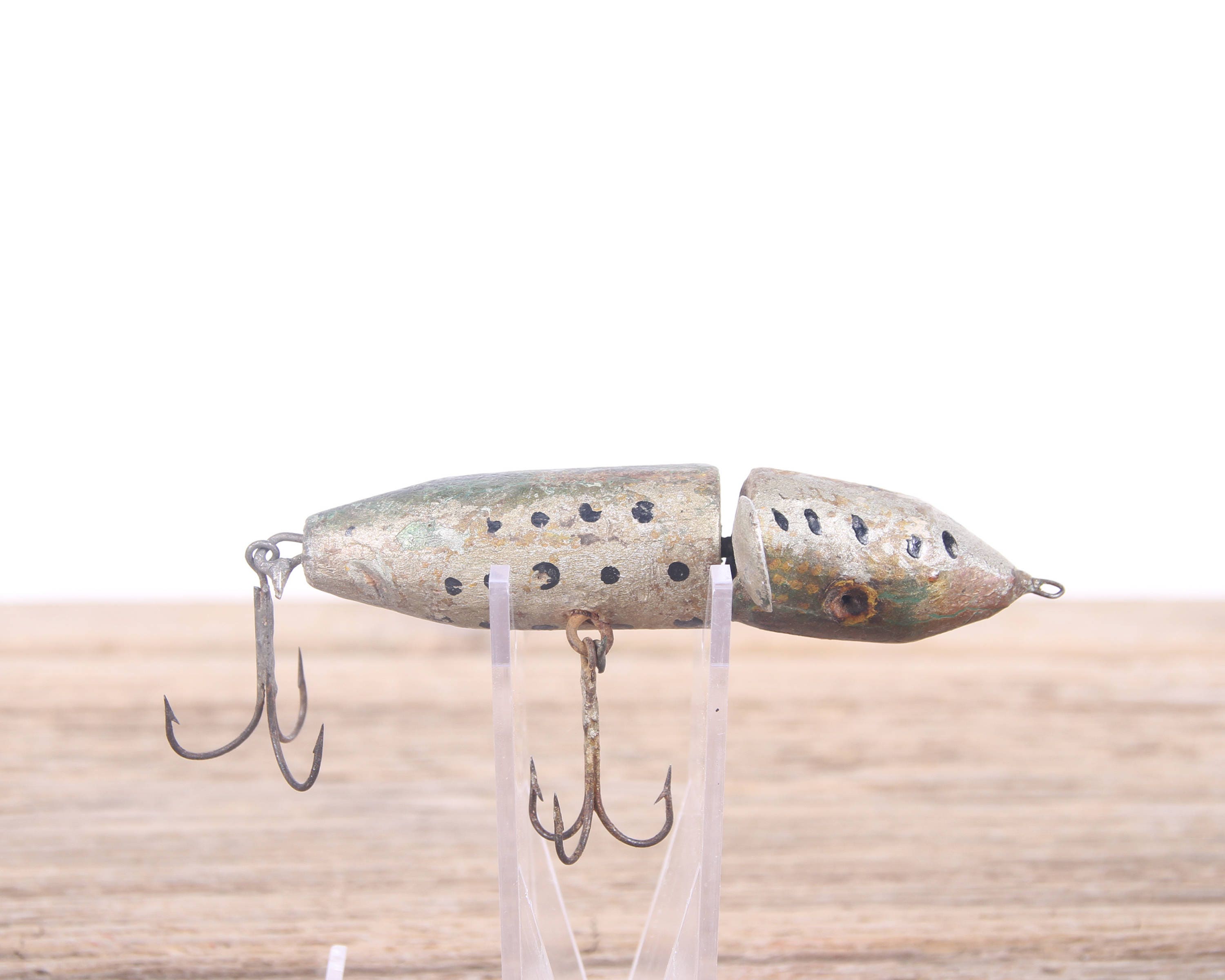 Vintage Wooden Fishing Lure Wood Lure Fishing Lure Fishing