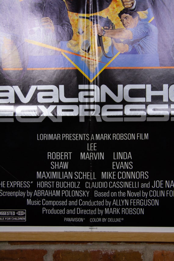 1979年の映画『アバランチ・エクスプレス』ポスター - オリジナル 27