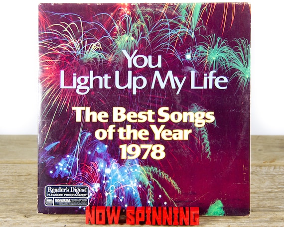 Vintage Roland Shaw's Orchestra Unlimited "You Light Up My Life - Best Song of 1978 (1979) Vinyl Record / Pop Rock /Old Antique Vinyl Record