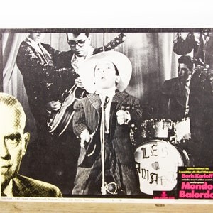 Boris Karloff Mondo Balordo - Original 11x14 Movie Lobby Card from 1967 (67/117) - Movie Theater Room Decor Collectible