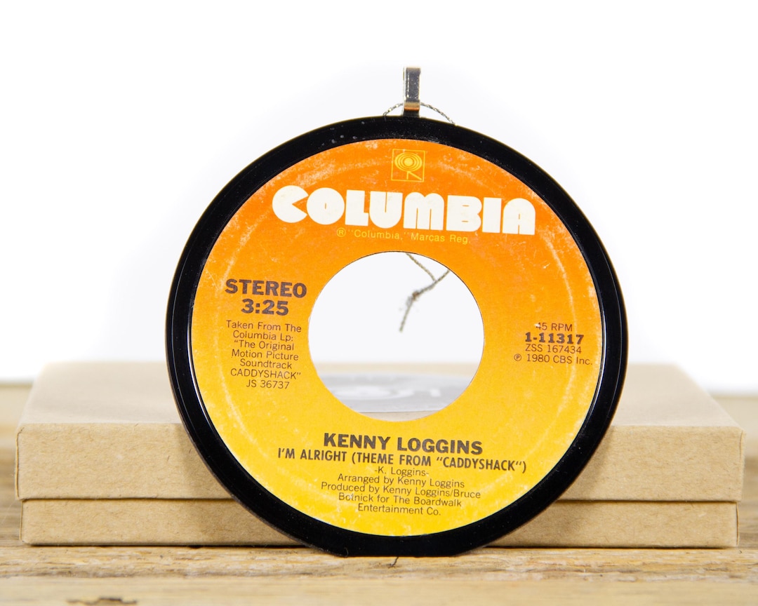 Vintage kenny loggins i m alright theme from caddyshack record