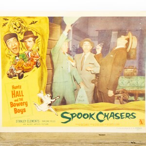 Spook Chasers Horror Movie - Original 11x14 Movie Lobby Card from 1957 (57/324) - Movie Theater Room Decor Collectible - Horror Skull