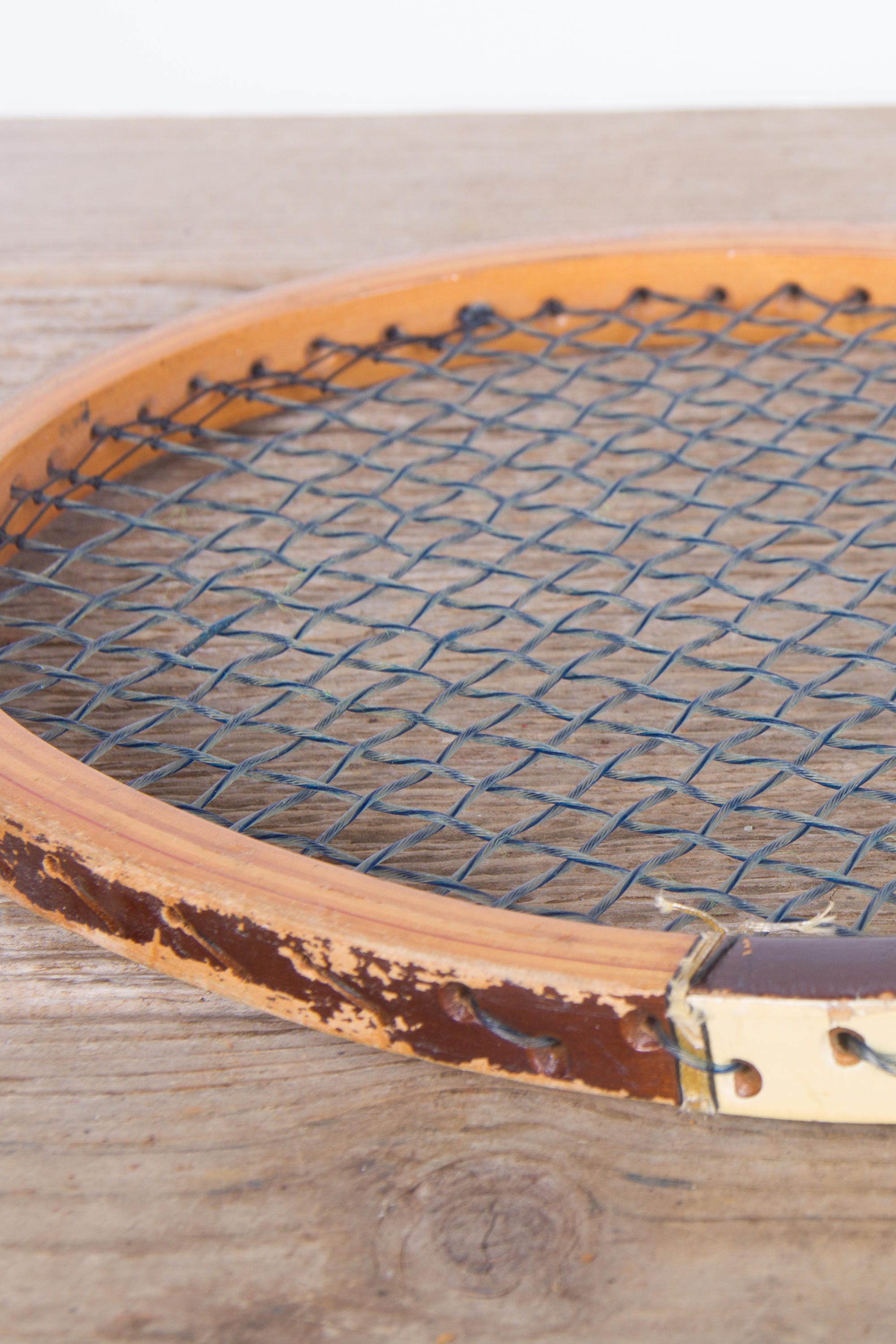 Vintage Wooden Tennis Racquet / MacGregor Invitational Tennis Racket