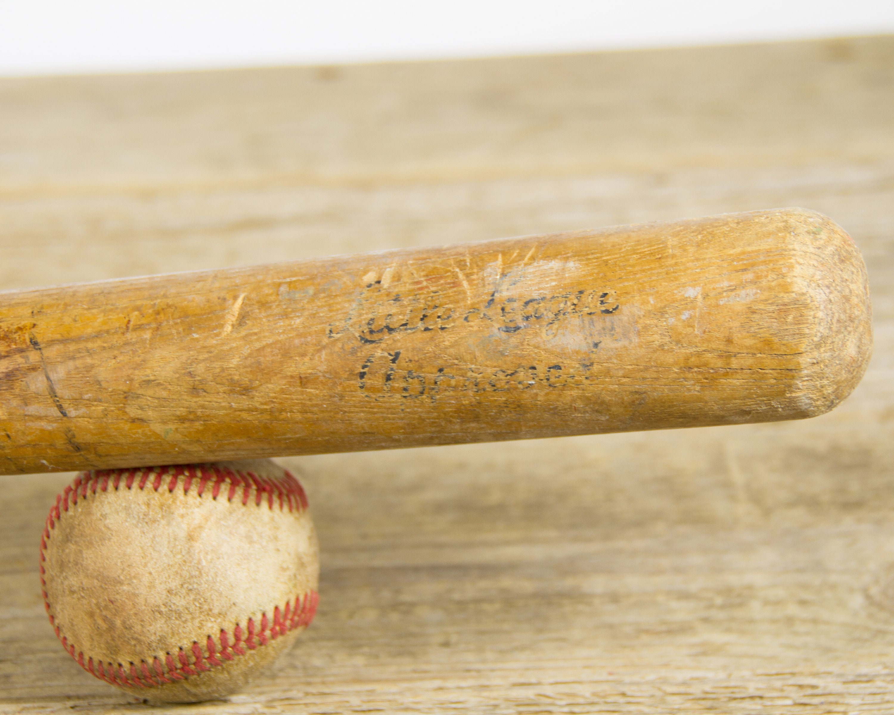 Vintage Wood Baseball Bat