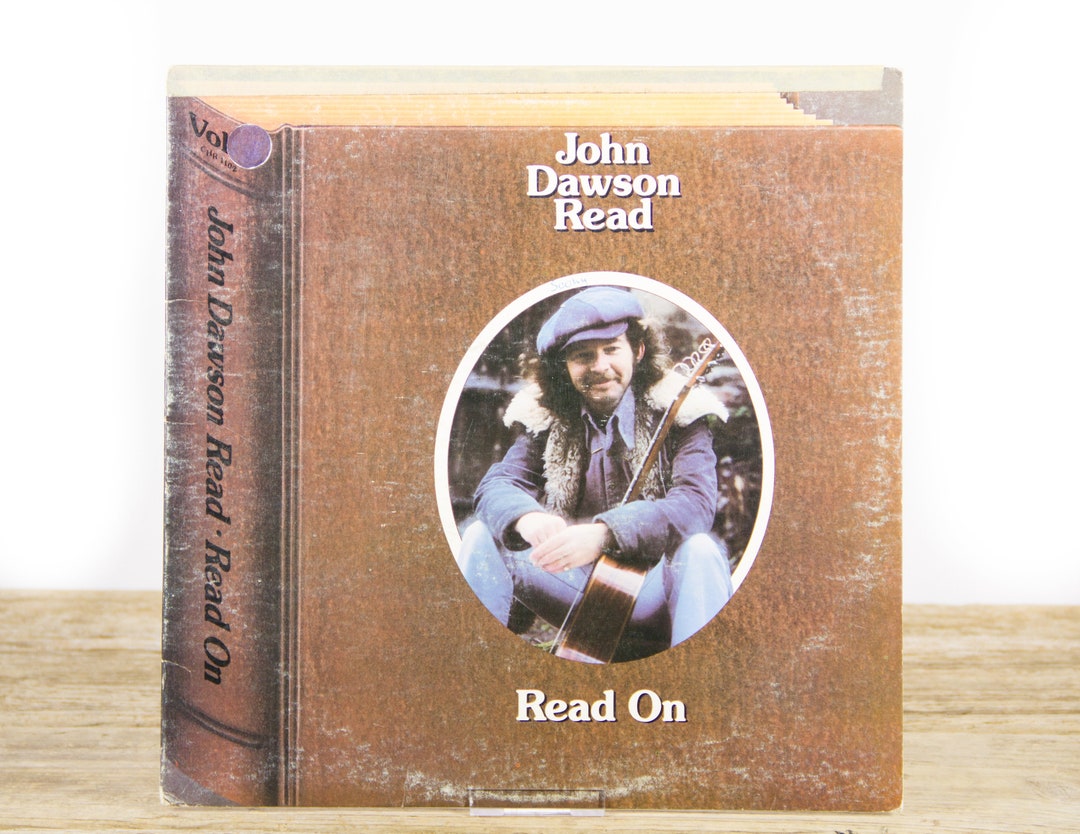 Vintage John Dawson Read read On Vinyl Record / Antique 33 Vinyl Records / Folk Rock Pop / 1970