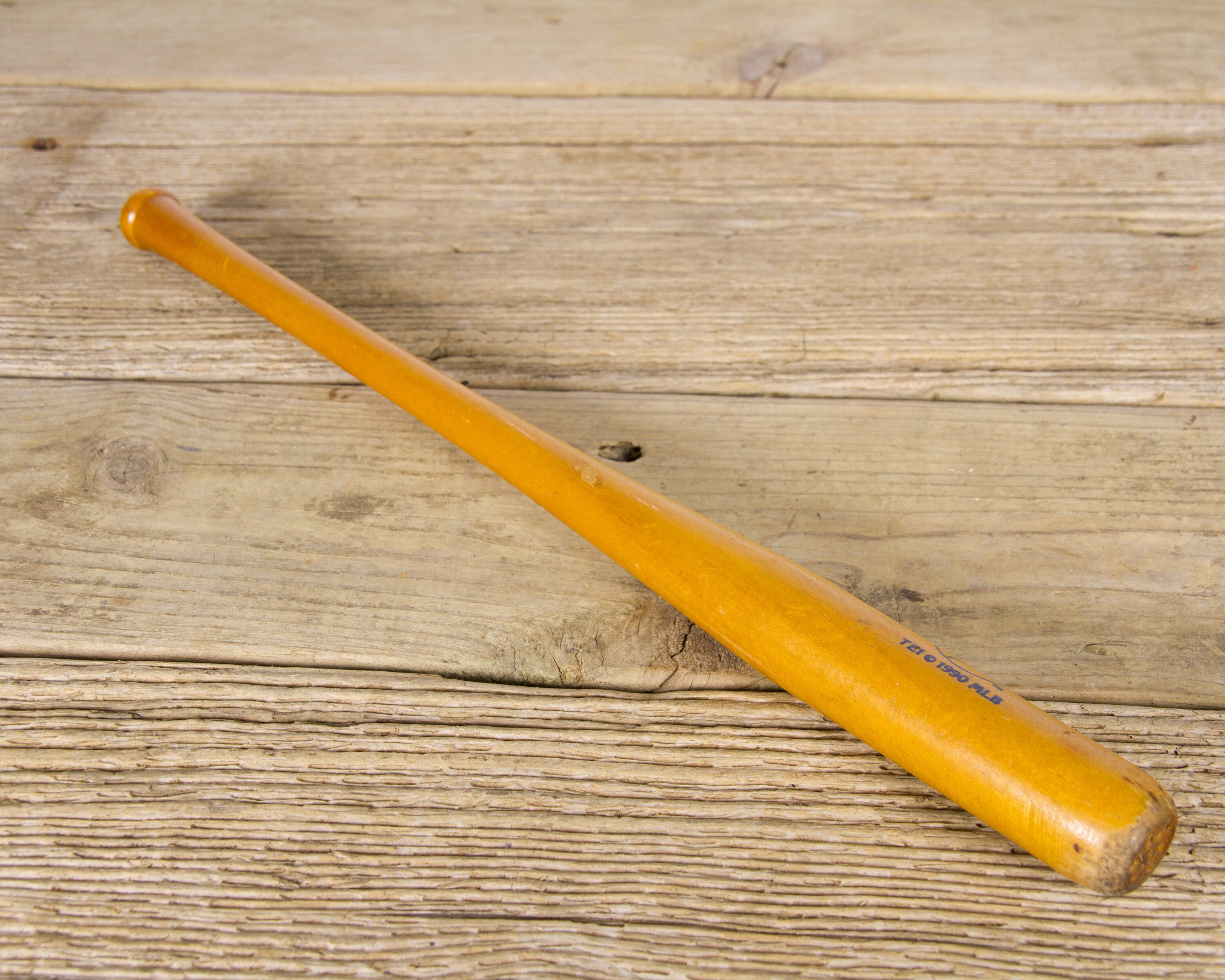 Vintage Wooden Baseball Bat / 1990 Seattle Mariners Mini Baseball Bat