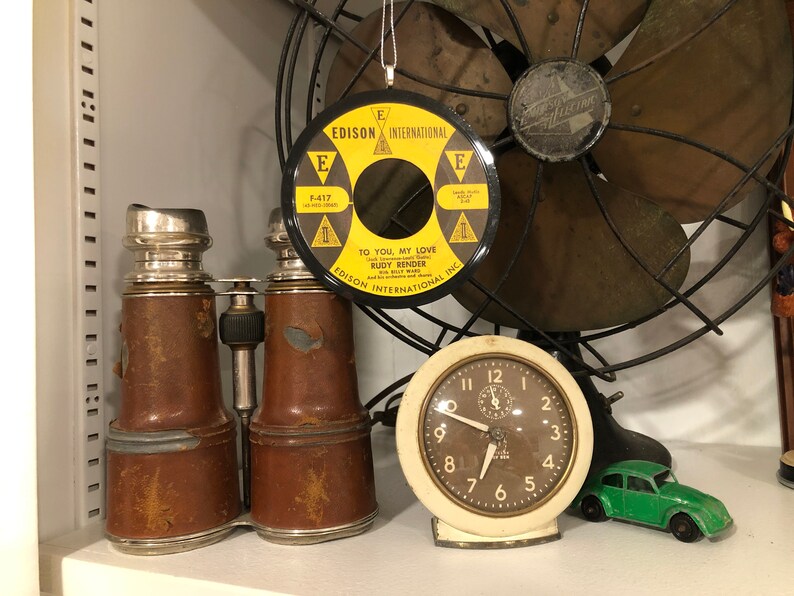 Vintage Porter Wagoner little Boy's Prayer Record Christmas Ornament