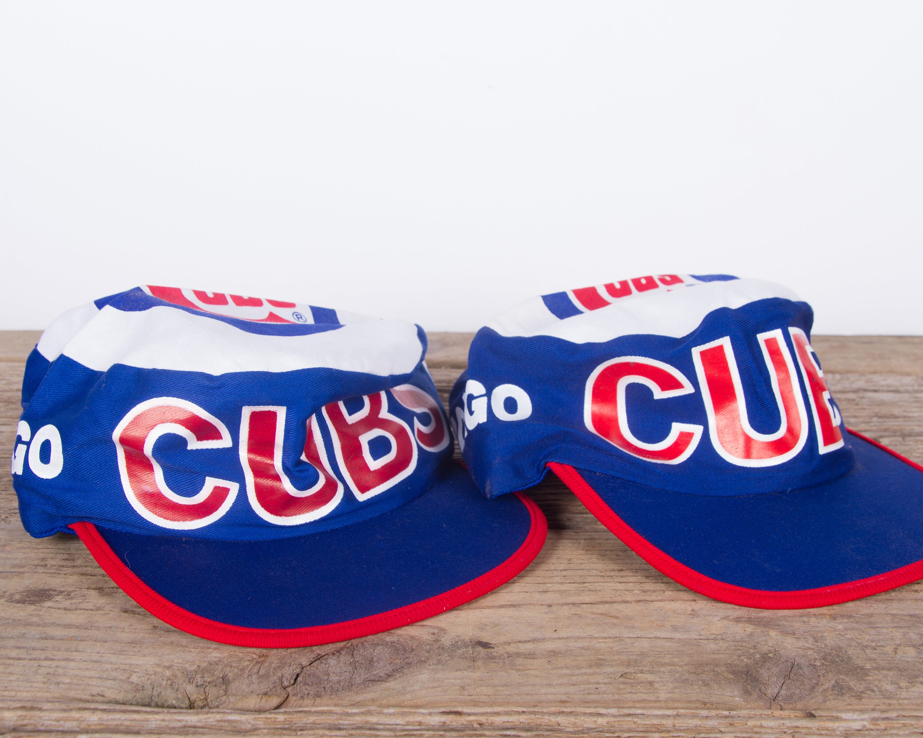Vintage Cubs Hat / Cubs Gift / Chicago Cubs / Baseball Decor / Old Baseball Gear / Baseball Room