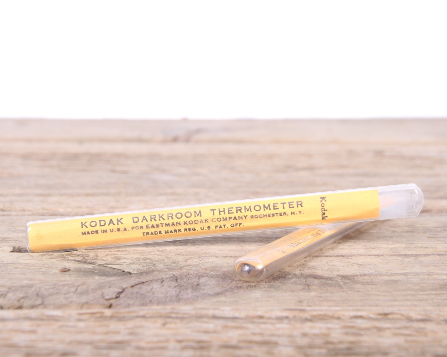 Vintage Kodak Darkroom Thermometers / 5.5 Yellow Eastman Kodak Company