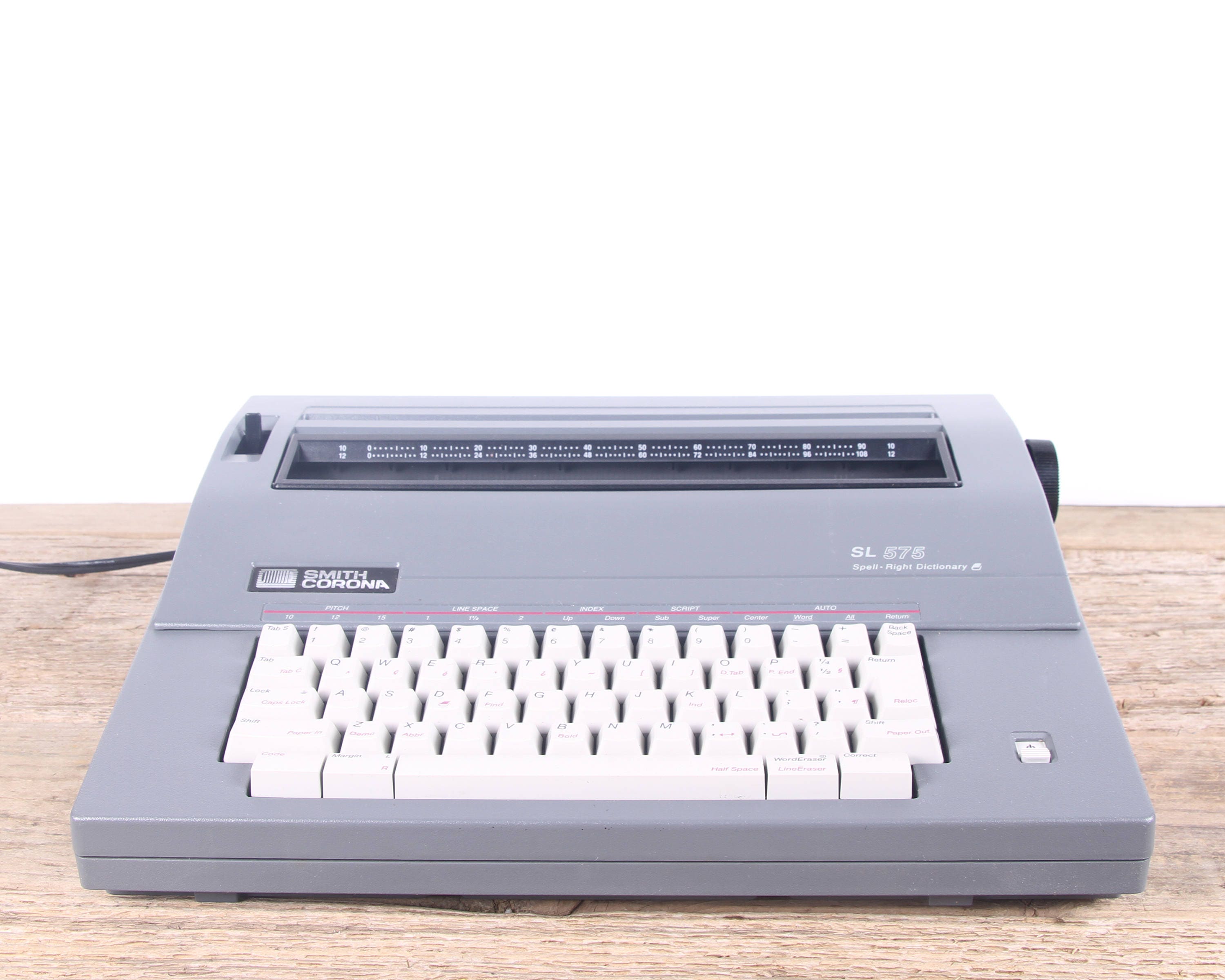 Vintage Working Electric Typewriter / Smith Corona SL575 Electronic