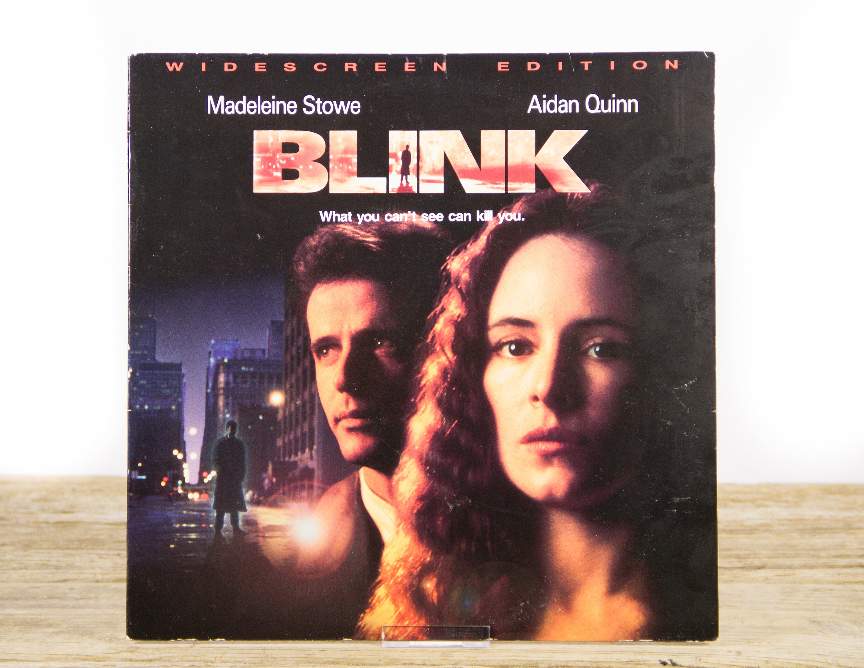 Vintage 1994 Blink LaserDisc Movie / Vintage Laser Disc Movies / Movie