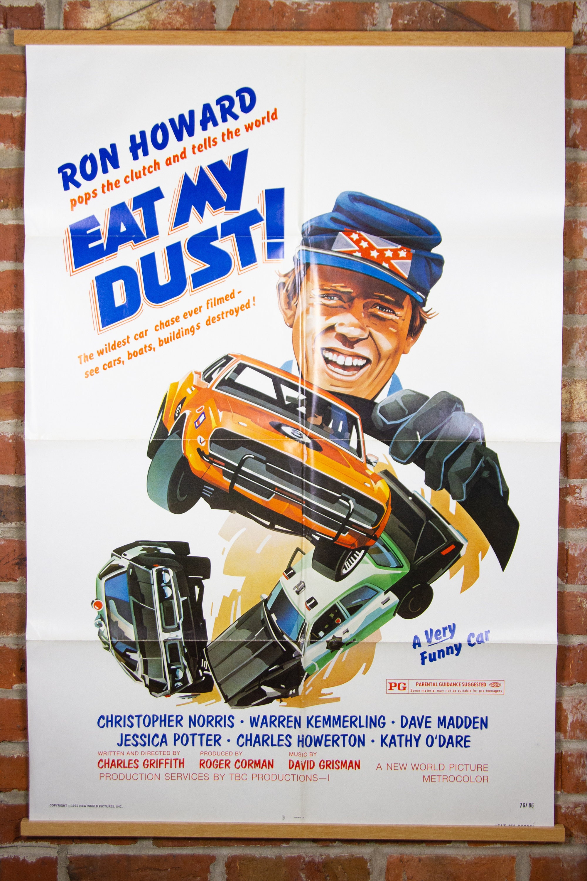 Eat My Dust Movie Poster by Ron Howard From 1976 Original - Etsy Canada