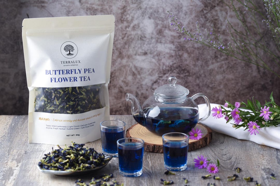 Butterfly Pea Flower Tea - Etsy