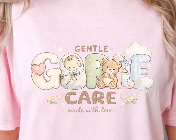 Chemise d'infirmière Nicu, unité de soins intensifs néonatals, unité mère-enfants