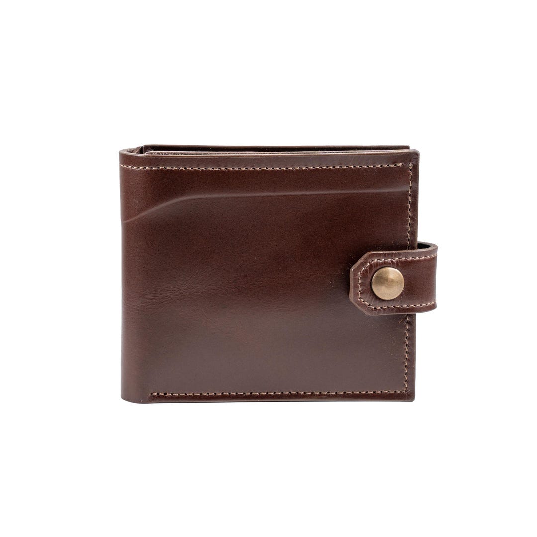 Brwon Wallet DARK BROWN WALLET - Etsy