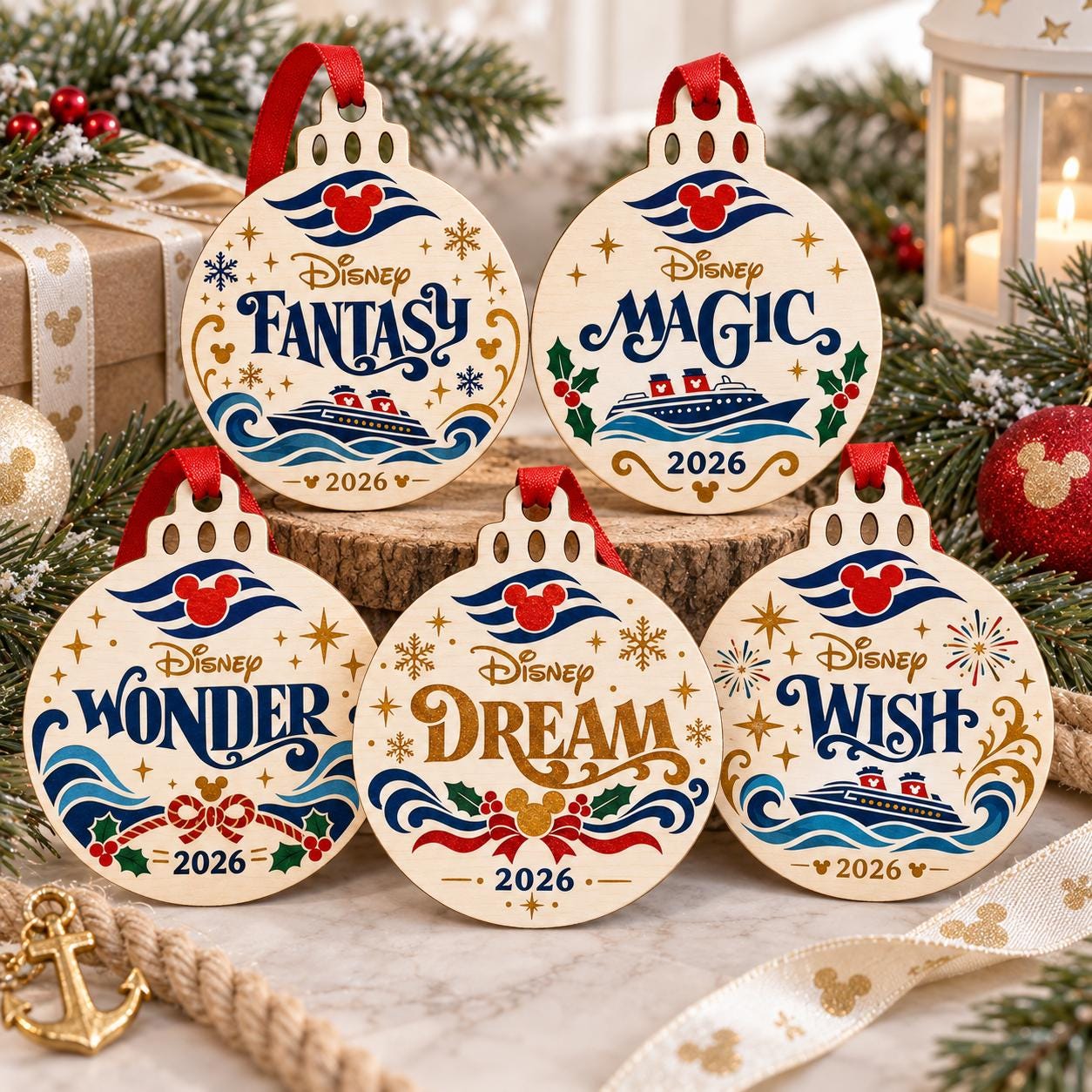 Wish Cruise Ornaments - Etsy