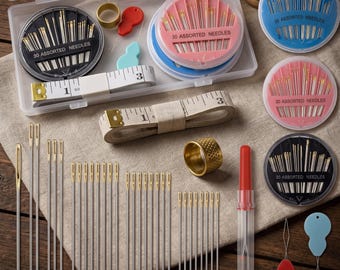 Juego de agujas de coser a mano