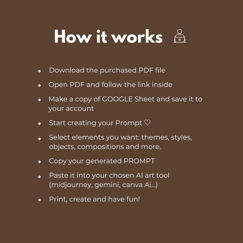 Custom AI prompts generator for coloring book creation, showing a prompt builder designed to generate coloring pages for adult coloring books, Christmas coloring book, coloring book for kids and digital coloring book projects. Advanced yet easy-to-use prompt builder for Midjourney, Gemini, Leonardo AI and Stable Diffusion, ideal for creating unique adult coloring books, KDP coloring book content and printable coloring pages.