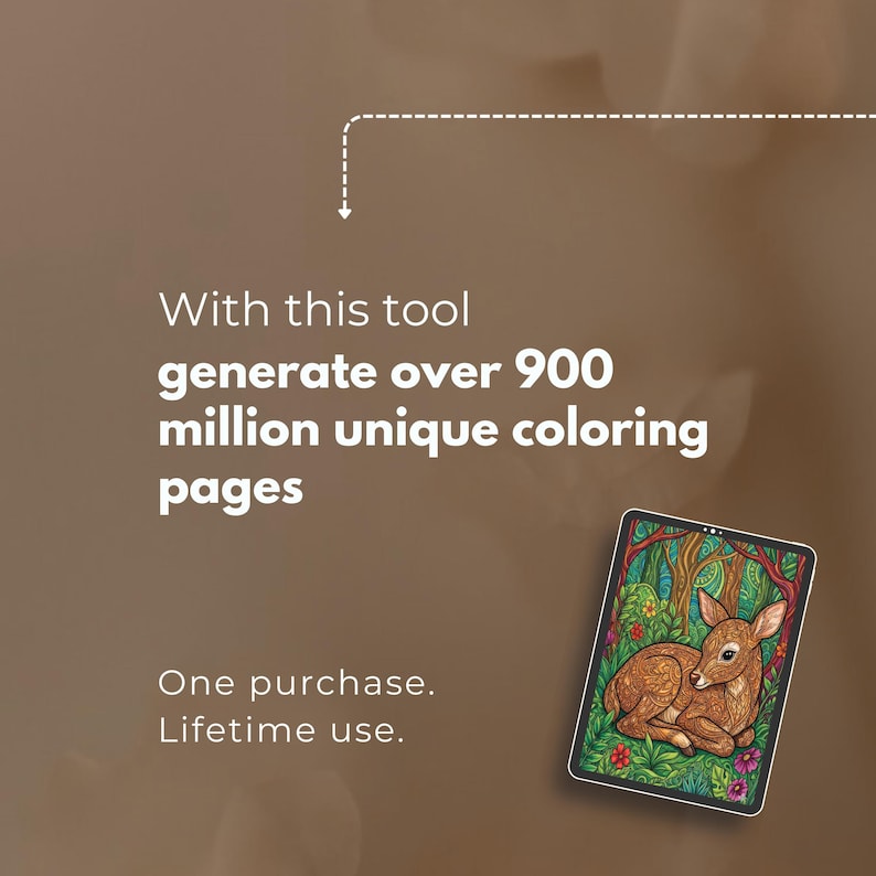 AI prompt builder for coloring book creation shown in Google Sheets interface, featuring a professional midjourney prompt builder with dropdown options to generate custom coloring book prompts for adult coloring books, animal coloring books, coloring book for kids and KDP coloring book projects. Digital coloring book tool designed for creating unique coloring pages using AI prompts compatible with Midjourney, Canva AI, Stable Diffusion, Gemini, Adobe Firefly and Leonardo AI.