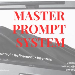 AI Tattoo Design Master System – Structured Framework for Professional Tattoo Artists | Digital Download