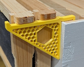 Bijenkorfhanger | Houder voor 2 frames | 3D-geprint hulpmiddel