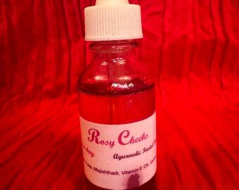 Rosy Cheeks Ayurvedic Facial Serum 1 ounce